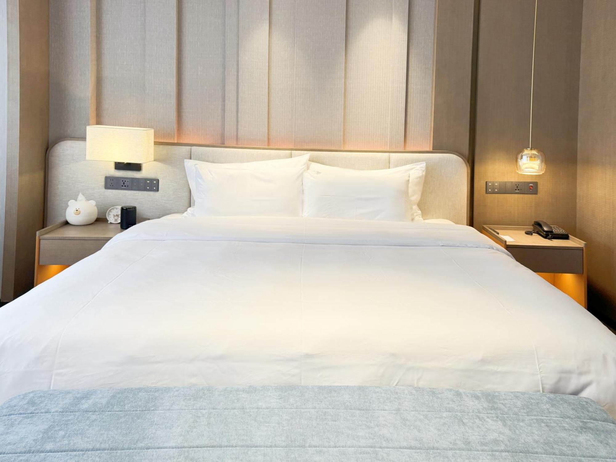 Guangzhou Baiyun Hotel Екстер'єр фото A bed